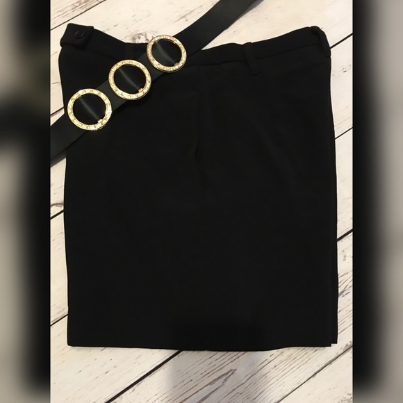 Tempo Paris Black Shorts Size 6 - Picture 3 of 4